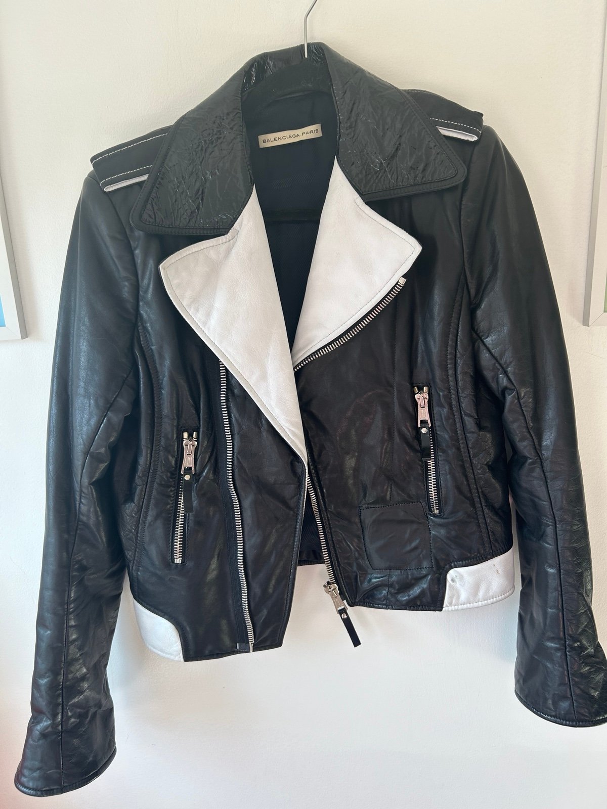 Balenciaga Paris Leather Jacket