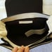 Zara leather messenger bag (4213)