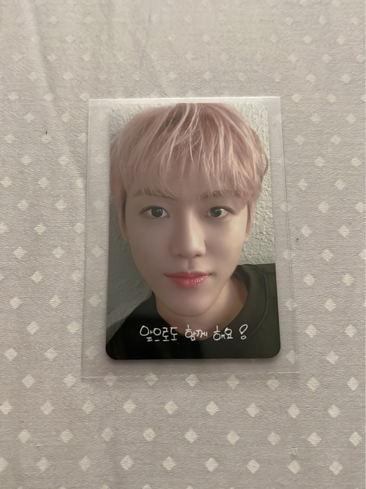 Jaemin winter fanmeet Photocard
