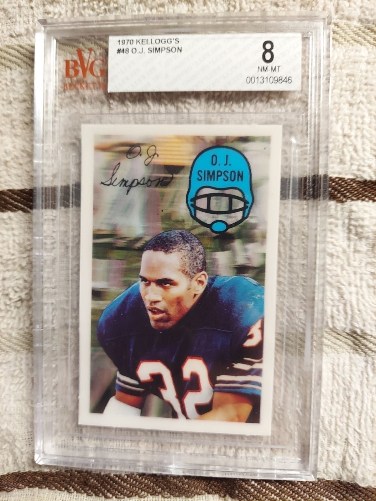 O.J.Simpson 3D Rookie