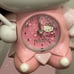 Vintage 2005 Hello Kitty Pink Wizard Musical Alarm Clock