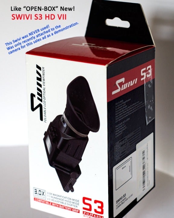 GGS Swivi HD S3 VII DSLR LCD Universal Foldable Viewfinder (Version II)