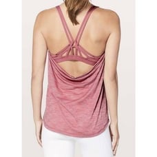 LULULEMON ATHLETICA Moment To Movement 2-In-1 Tank Size 2