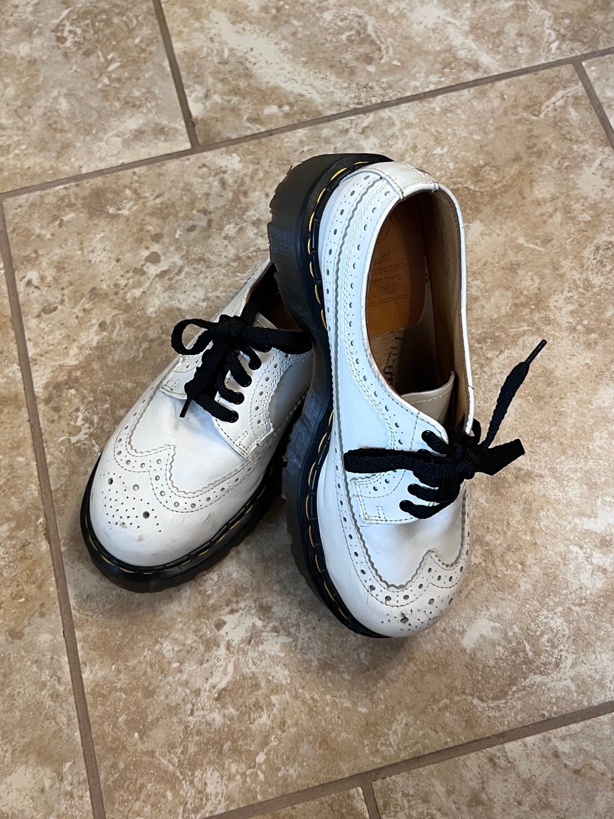 England Platform Vintage Doc Dr Martin shoes oxfords