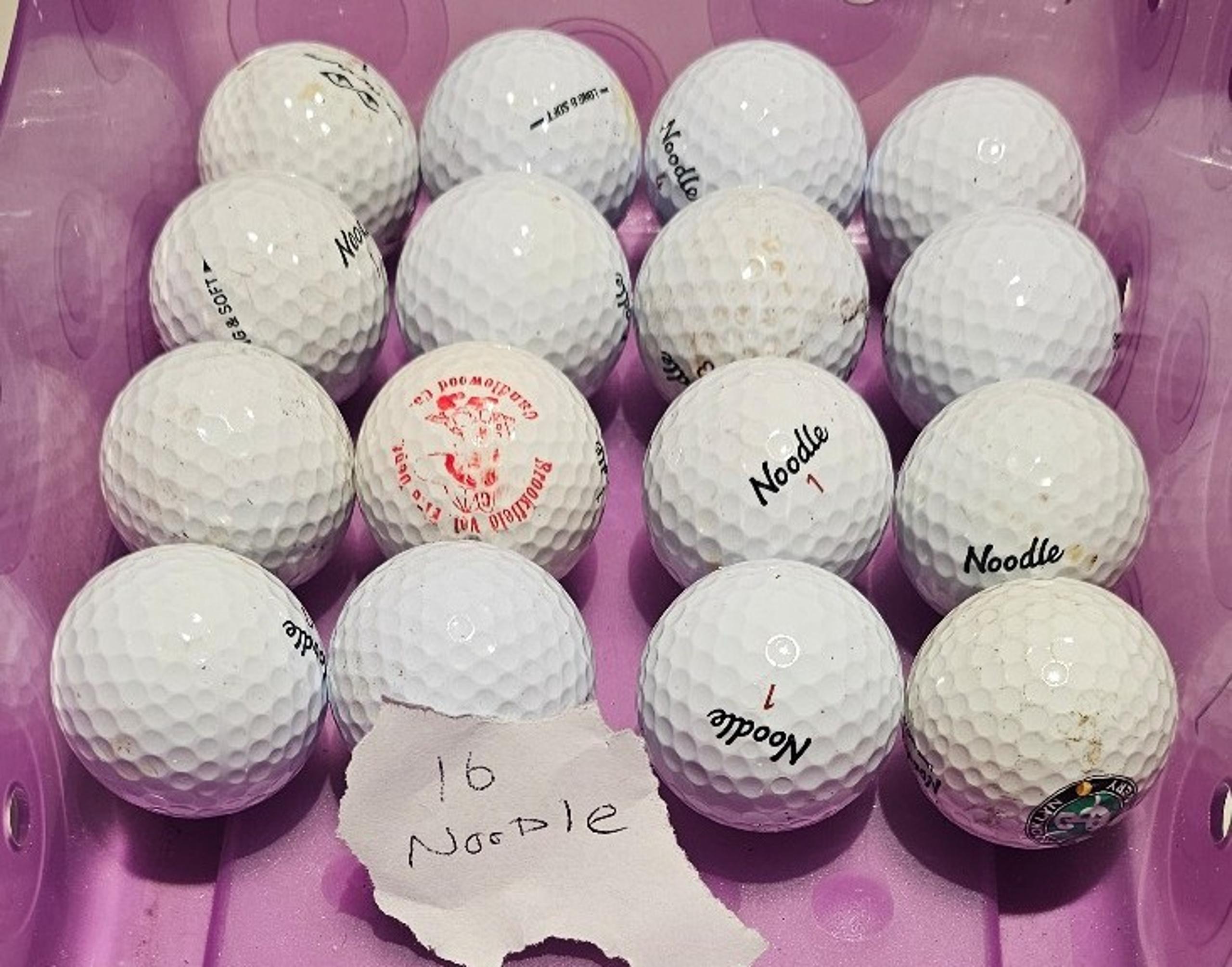 Golf Balls Noodle used
