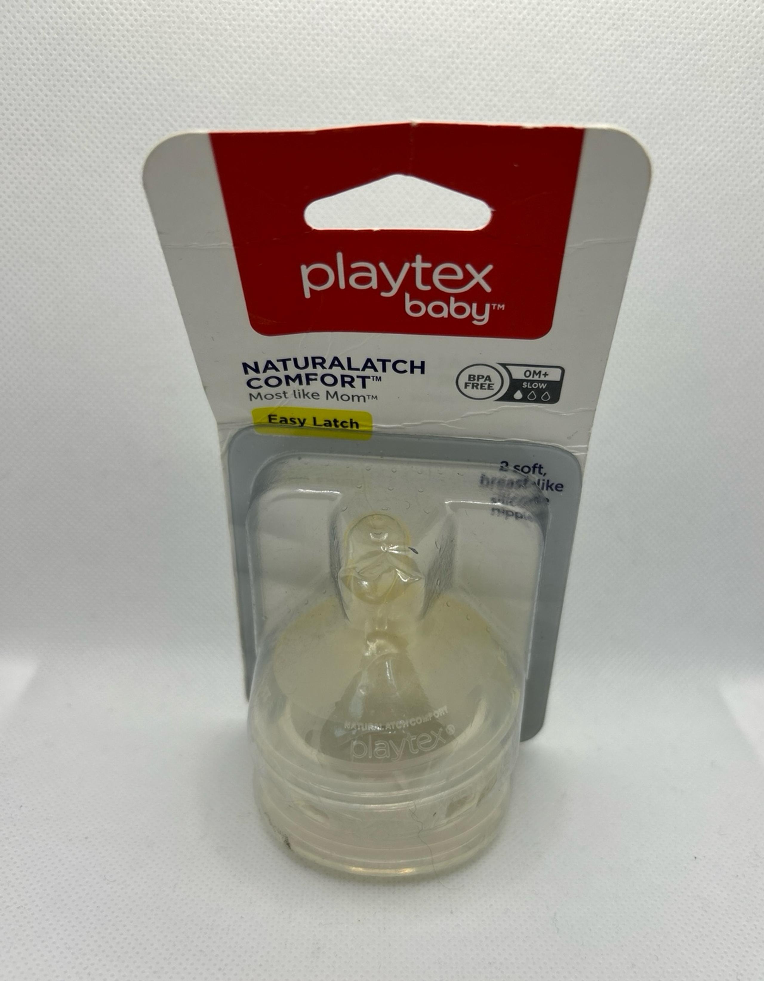 Playtex baby naturalatch comfort silicone nipples 0 months +