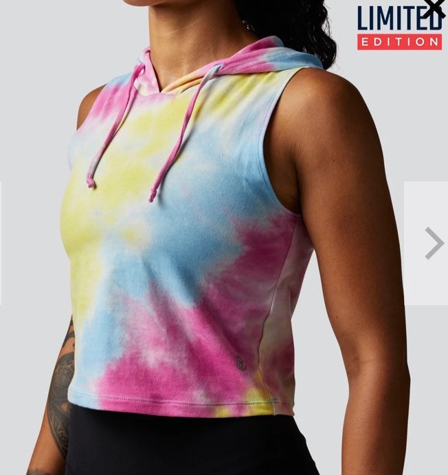 Born primitive tie dye tank small