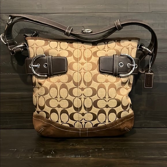 Coach Vintage Signature Convertible Crossbody - 3574