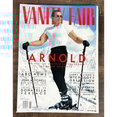 Vanity Fair Magazine June 1997 Arnold Schwarzenegger Tommy Hilfiger Ad Poster