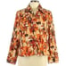Christopher & Banks Retro 70's Hippie Shirt Shaket Jacket Warm Calico Sz L