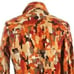 Christopher & Banks Retro 70's Hippie Shirt Shaket Jacket Warm Calico Sz L
