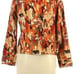 Christopher & Banks Retro 70's Hippie Shirt Shaket Jacket Warm Calico Sz L