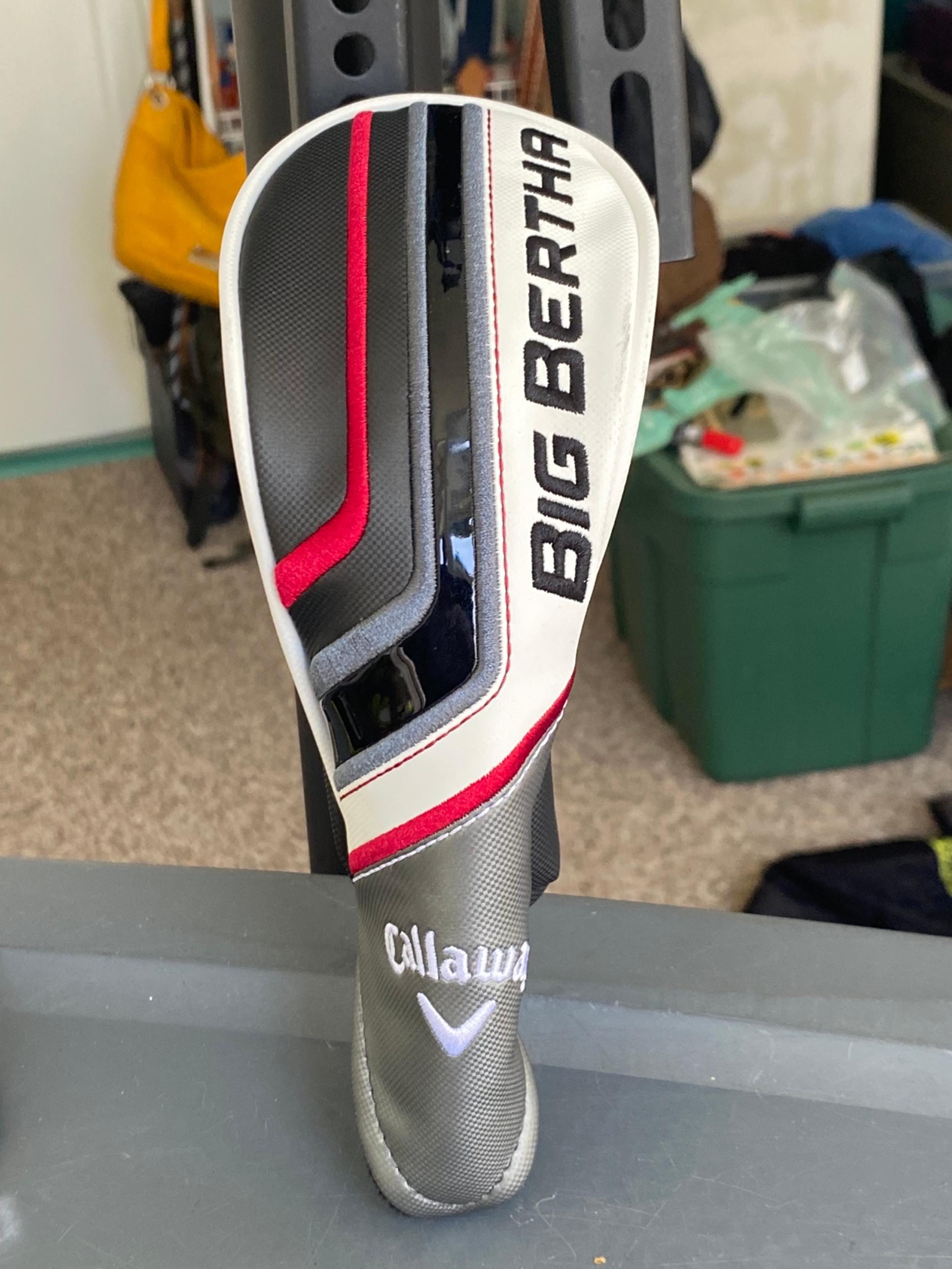 CALLAWAY BIG BERTHA Fairway Wood Headcover Black/White/Red (CA-B)