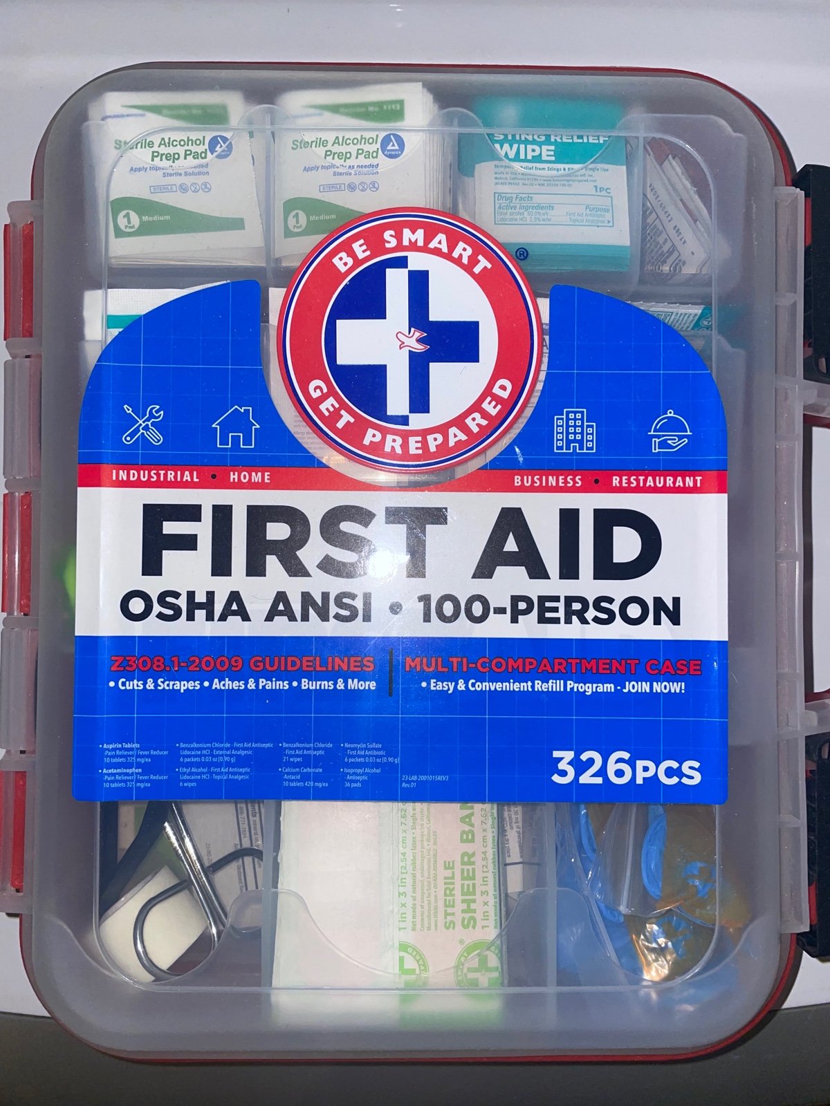 First Aid Kit 326 Piece