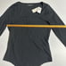 Abercrombie & Fitch Hook & Eye Soft AF Ribbed Black Henley Bodysuit Size XL NWT