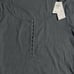 Abercrombie & Fitch Hook & Eye Soft AF Ribbed Black Henley Bodysuit Size XL NWT