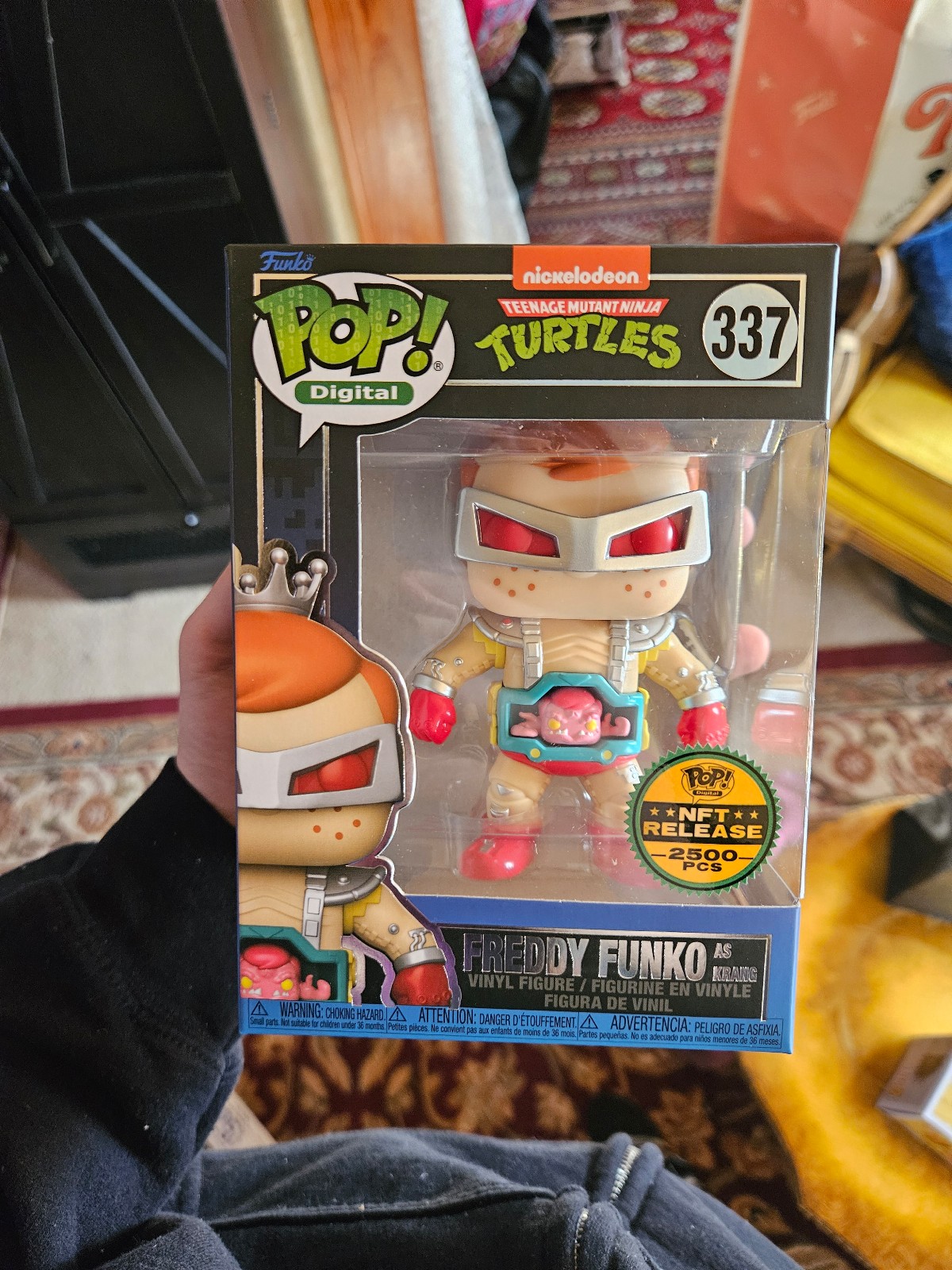 Funko Pop tmnt 2 freddy funko as krang nft 2,081 pcs