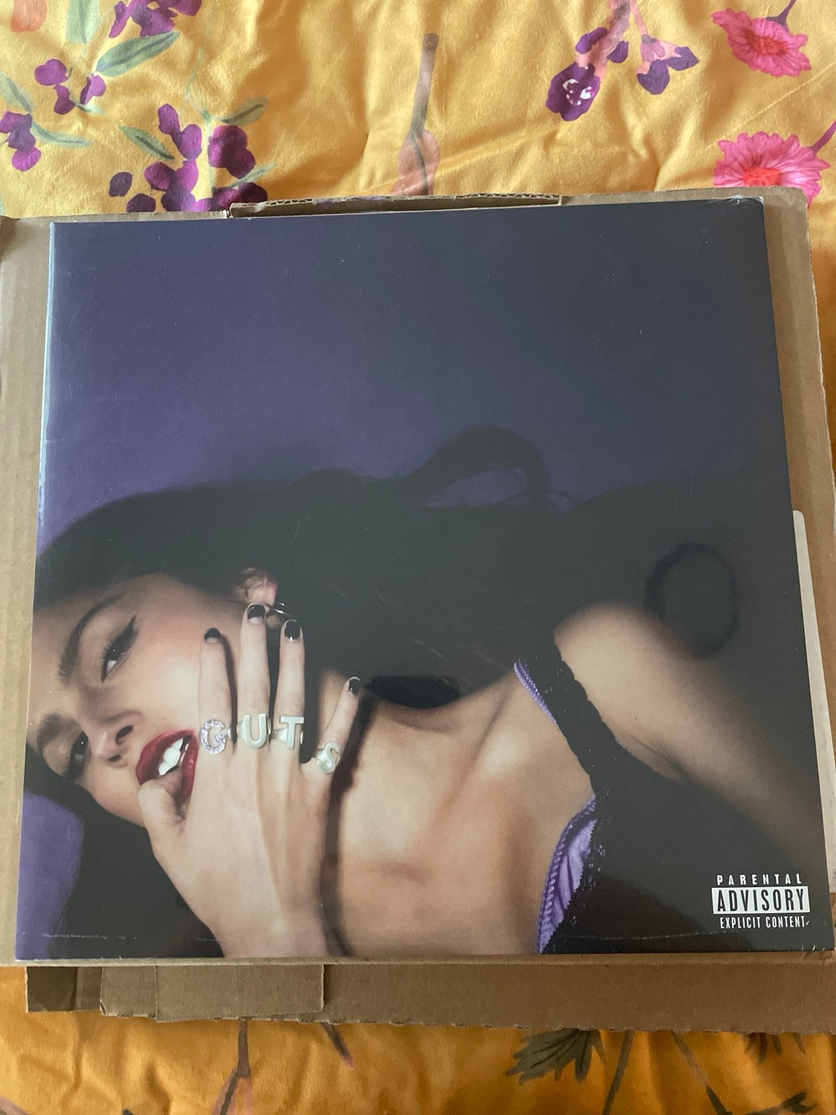 Olivia Rodrigo GUTS vinyl + SIGNED INSERT