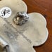 Pewter belt buckle four leaf Green Clover