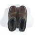 Clarks Artisan Slip On Shoes Womens Size 6M Brown Leather Fleece 74234