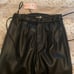 Missguided Tall Faux Leather Trousers