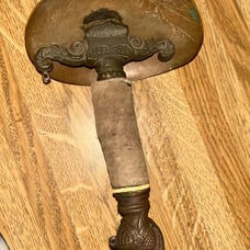 Vintage fencing sword made in France brass handle