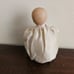 Antique Nippon Kewpie Style Jointed Bisque Powder Puff Doll. Rare. Very Nice.