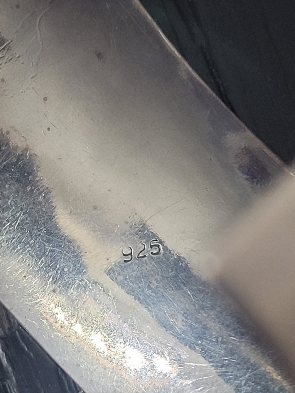 Sterling silver cuff bracelet