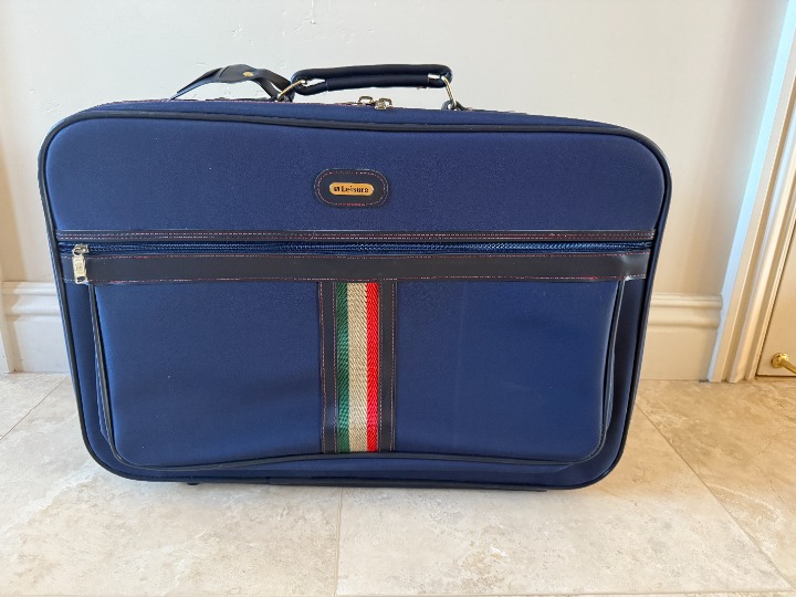Vintage Leisure Made in Korea Suitcase Luggage