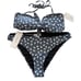 Eberjey Bikini Size Large Set Gray Floral Petite Fleur Lulu Revolve 174