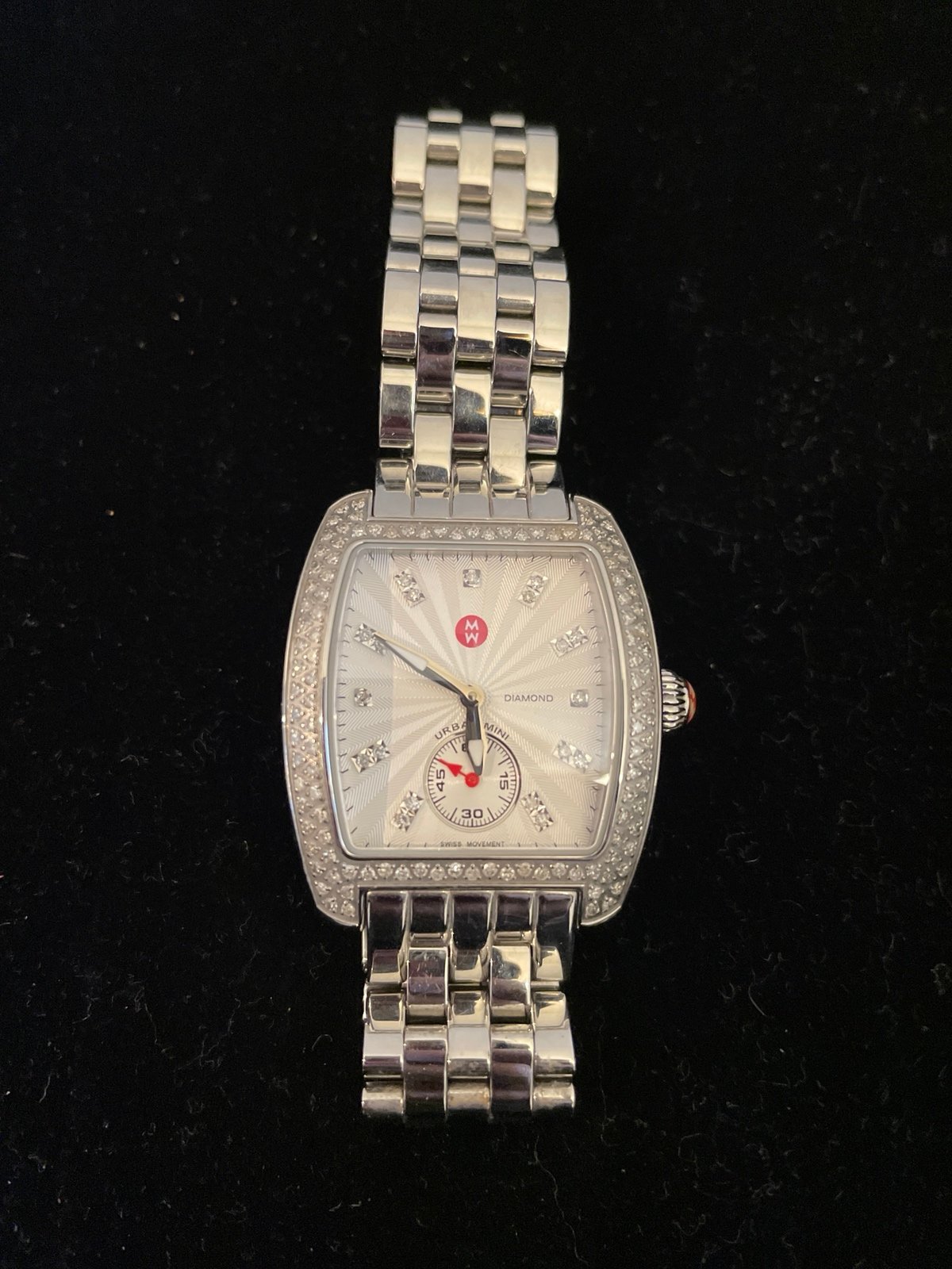 Michele Urban Mini Diamond Watch