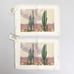 STEVENS LINENS Desert Sunset Napkins Placemats NWT Set Of 4 VTG Deadstock SW
