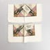 STEVENS LINENS Desert Sunset Napkins Placemats NWT Set Of 4 VTG Deadstock SW