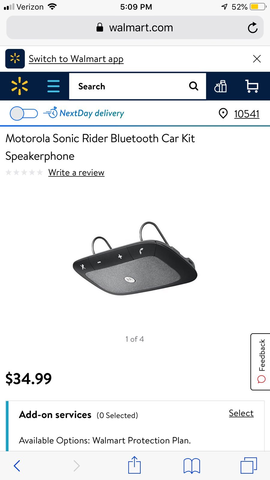 Motorola Car Bluetooth Sonic Rider