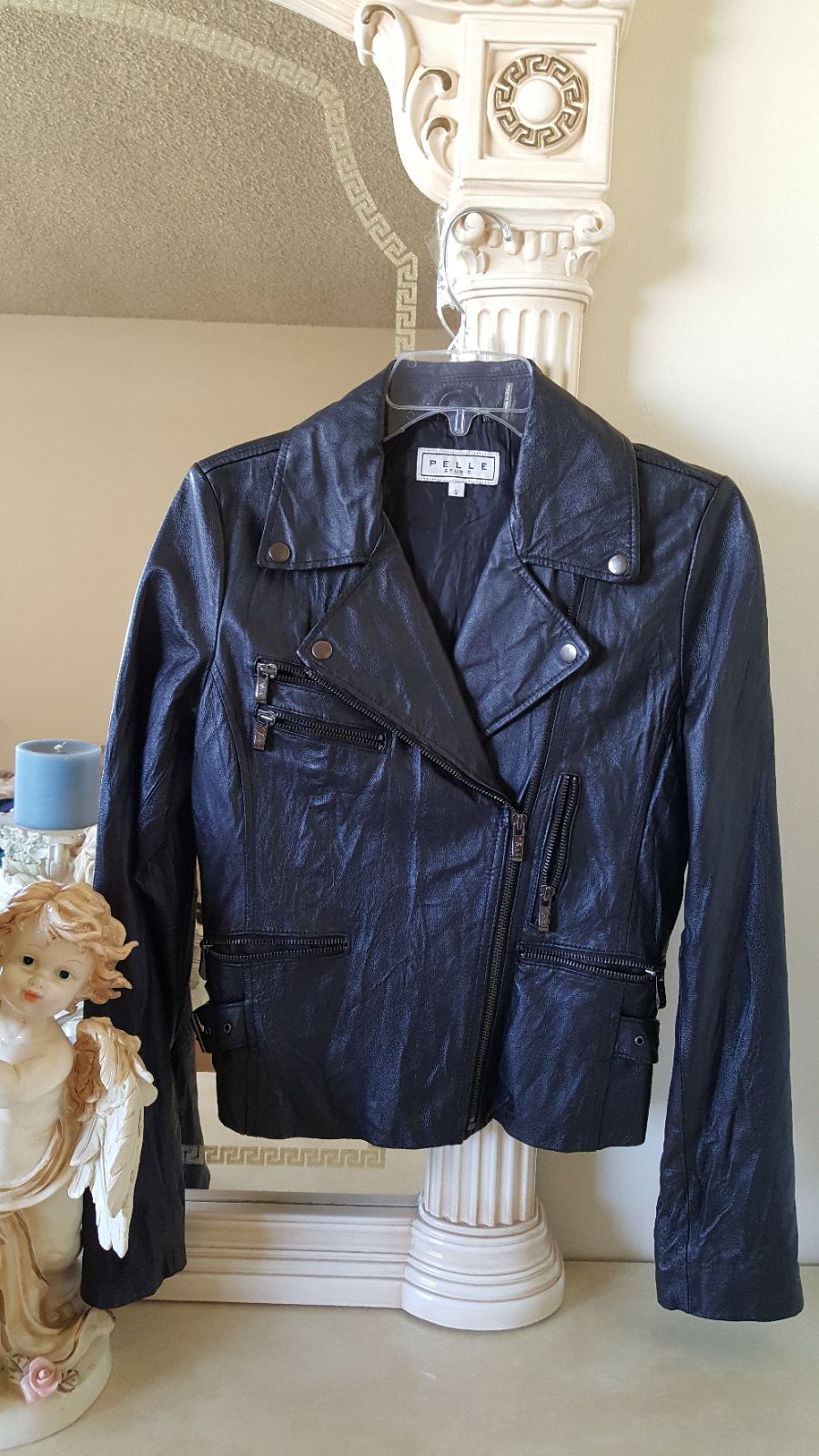 Leather jacket