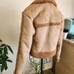 Wild Fable Women's Button Up Winter Faux Shearling Jacket