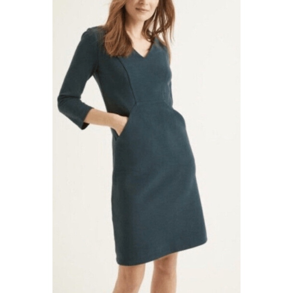 NWOT Boden Bronte Ottoman green Dress size 14