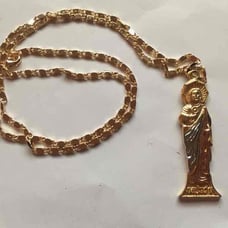 14K Gold 2 Necklace and Pendant Bundle