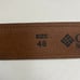 Columbia Men's size 48 Genuine Leather Brown Belt