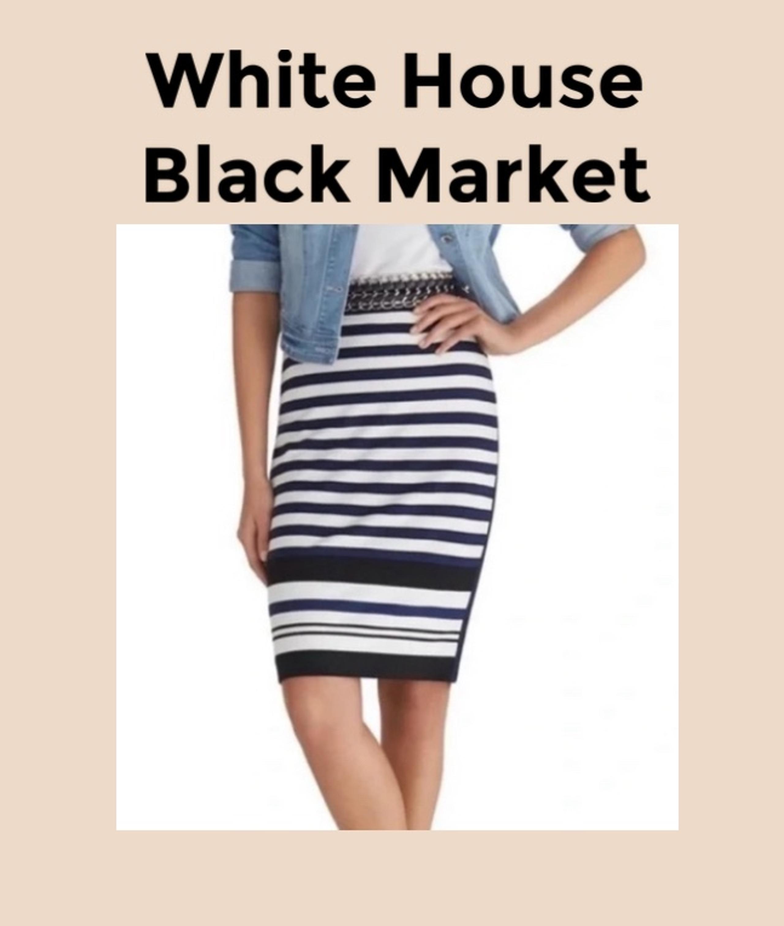 White House Black Market Women’s Knit Pencil Skirt Size 4
