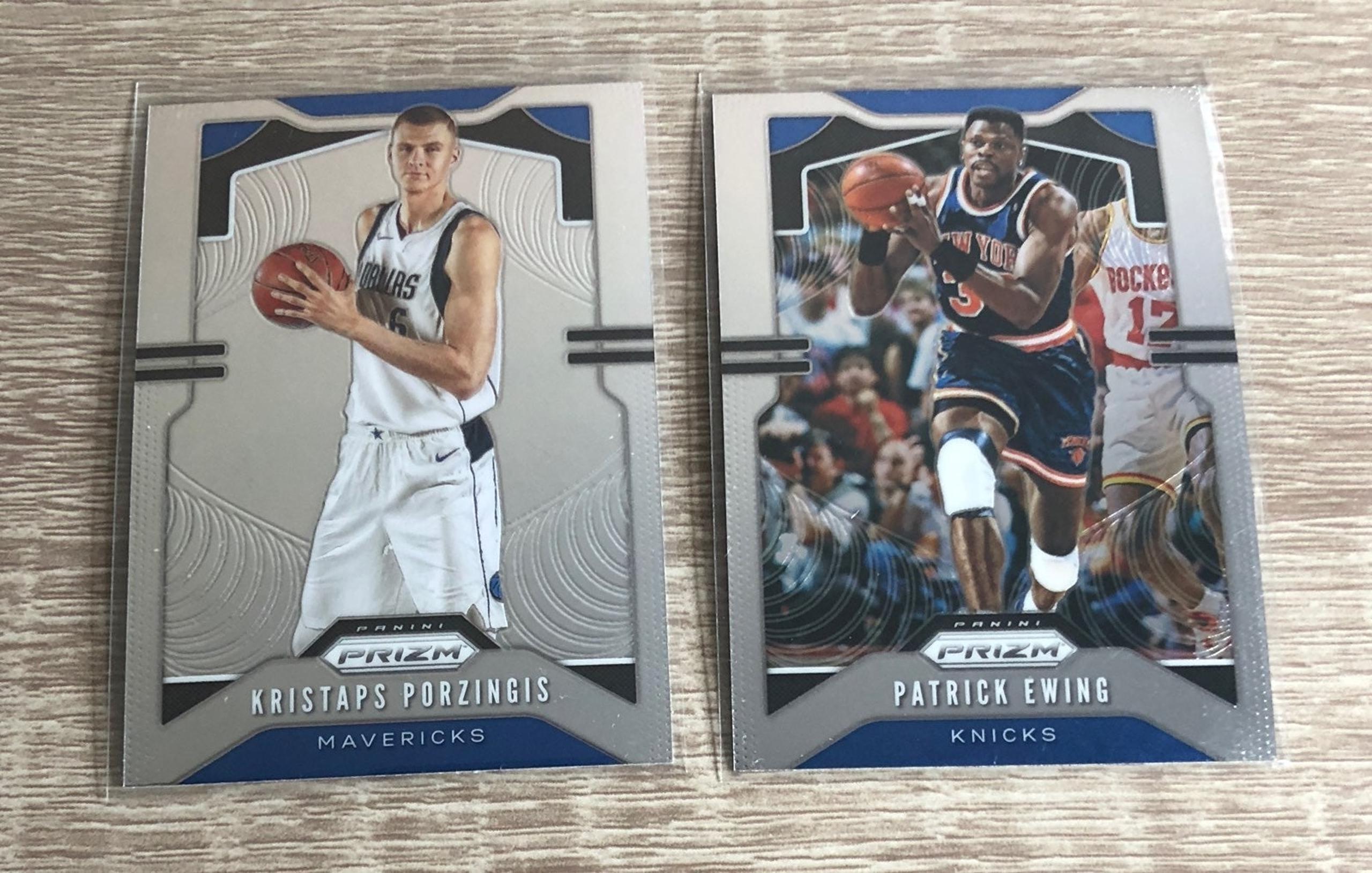 Porzingis & Patrick Ewing Prizms Knicks