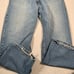 Polo Jean Company Jeans Mens 38x30 Blue Denim Woodrow WideLeg Baggy Distressed