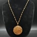 Milor Bronze Italy Wire Pendant Necklace QVC Woven Web Unique Statement