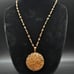 Milor Bronze Italy Wire Pendant Necklace QVC Woven Web Unique Statement