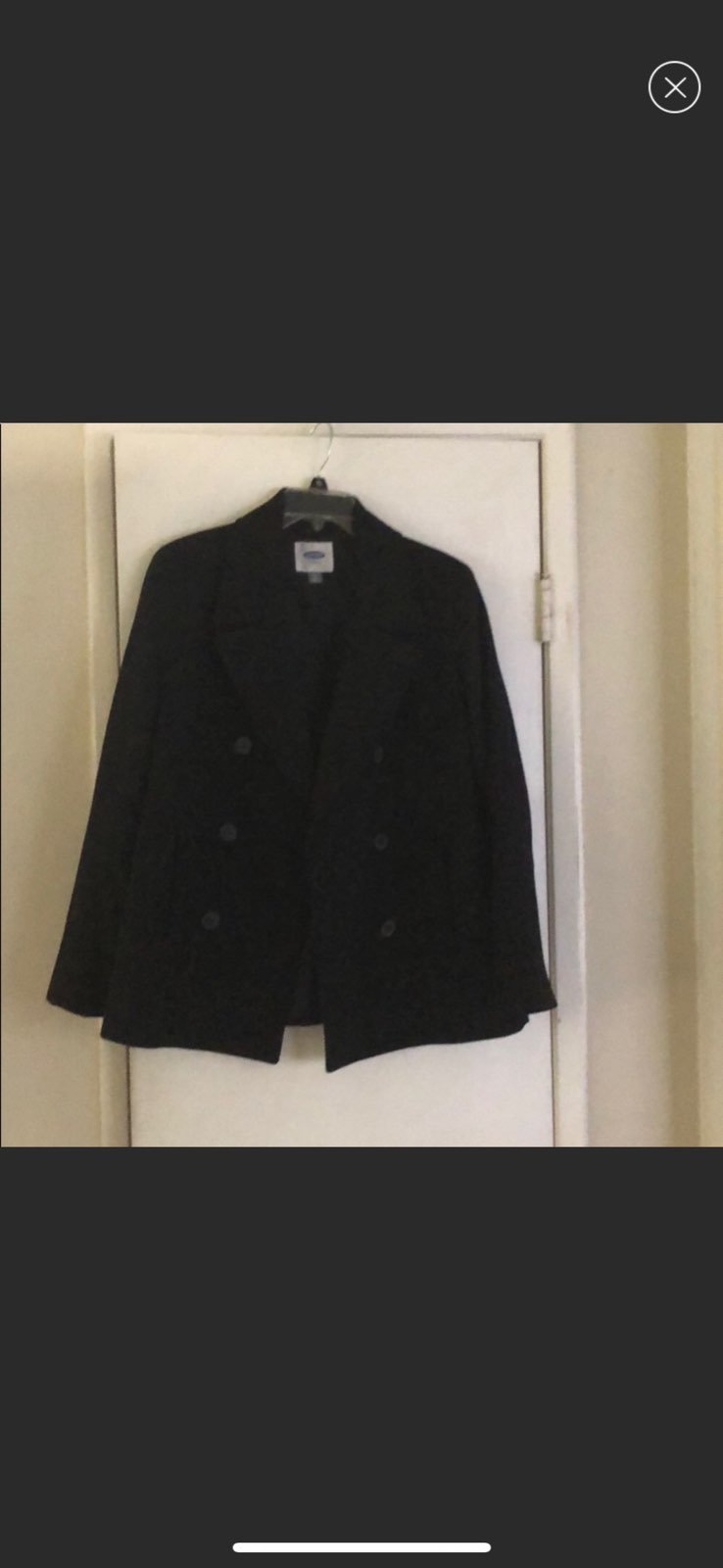 Old Navy Black Coat