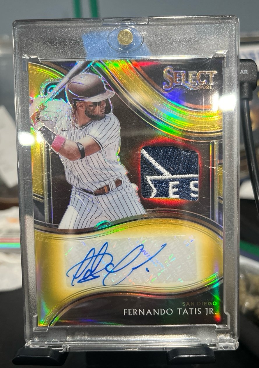 Fernando tatis jr patch auto
