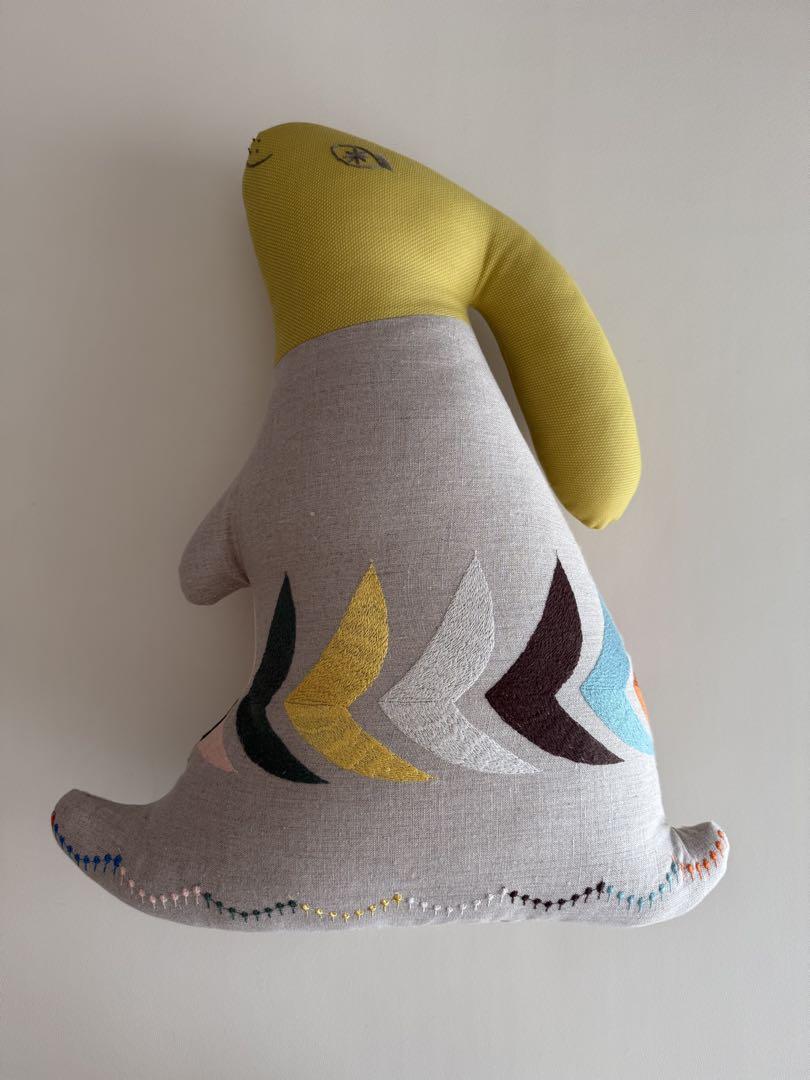 mina perhonen rabbit cushion bird