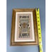 Vintage Handmade Navajo Sand Painting Folk Art Wood Framed “Sun and Eagle”