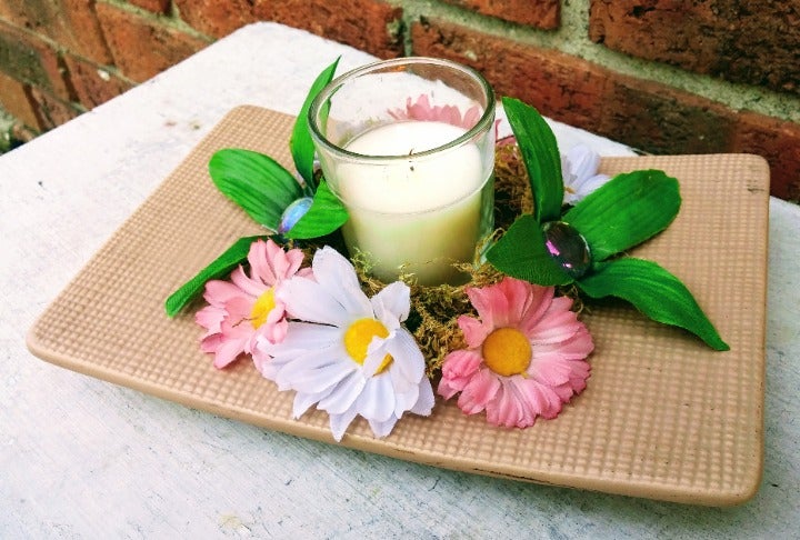 Daisy Crazy Memorial Candle