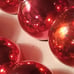 58 | Shiny Brite | Santa Land Coby Glass Ball Ornaments | Indented | Mica